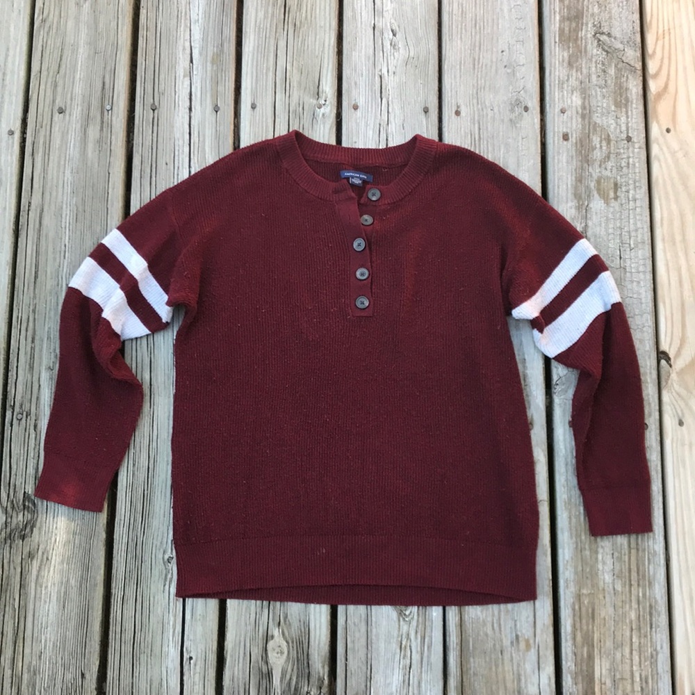 Henley sweater